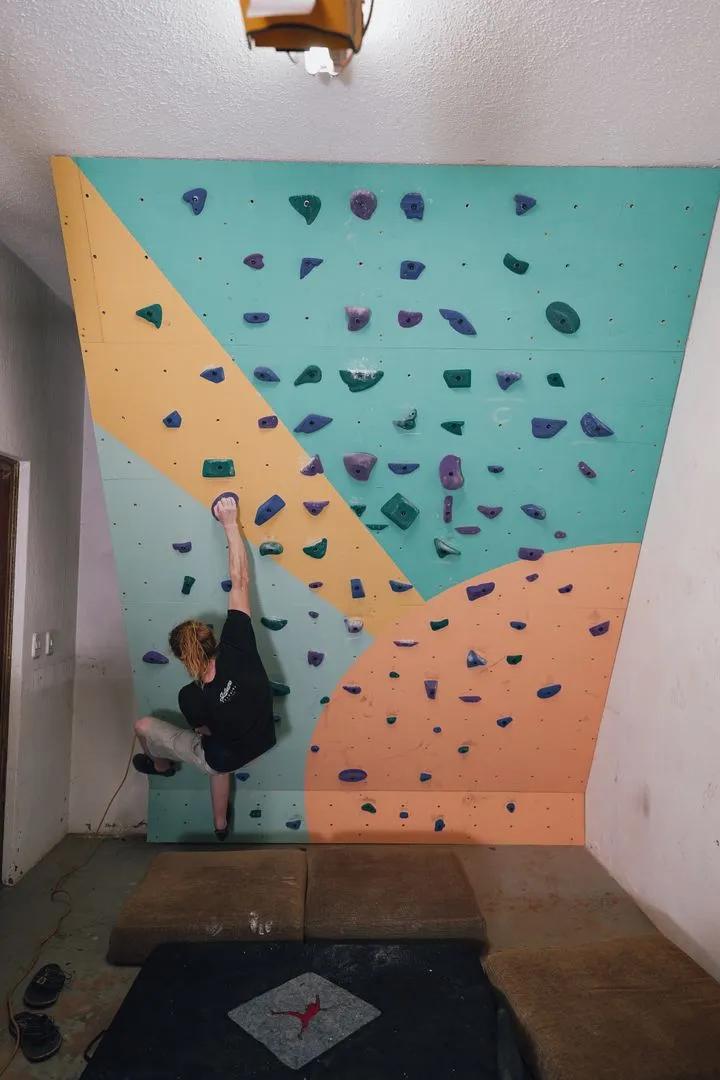 Home climbing wall